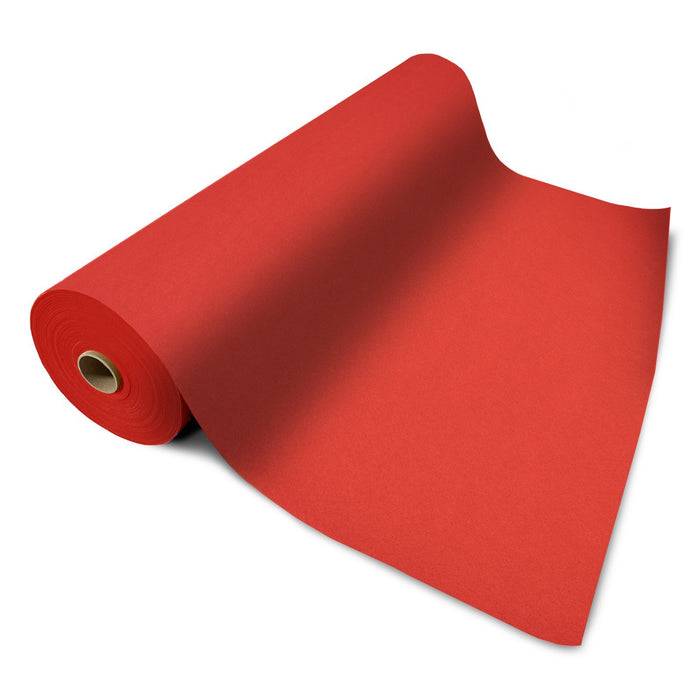 FLOORDIREKT Messeteppich Sintra - Für Messe & Events - Rutschfeste Unterseite - 200 × 150 cm - Rot