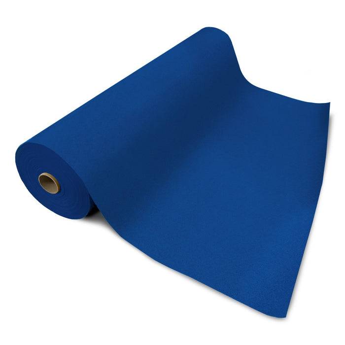 FLOORDIREKT Messeteppich Sintra - Für Messe & Events - Rutschfeste Unterseite - 100 × 350 cm - Blau