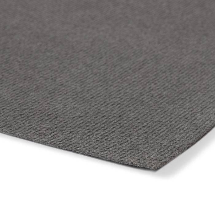 FLOORDIREKT Messeteppich Sintra - Für Messe & Events - Rutschfeste Unterseite - 100 × 350 cm - Grau