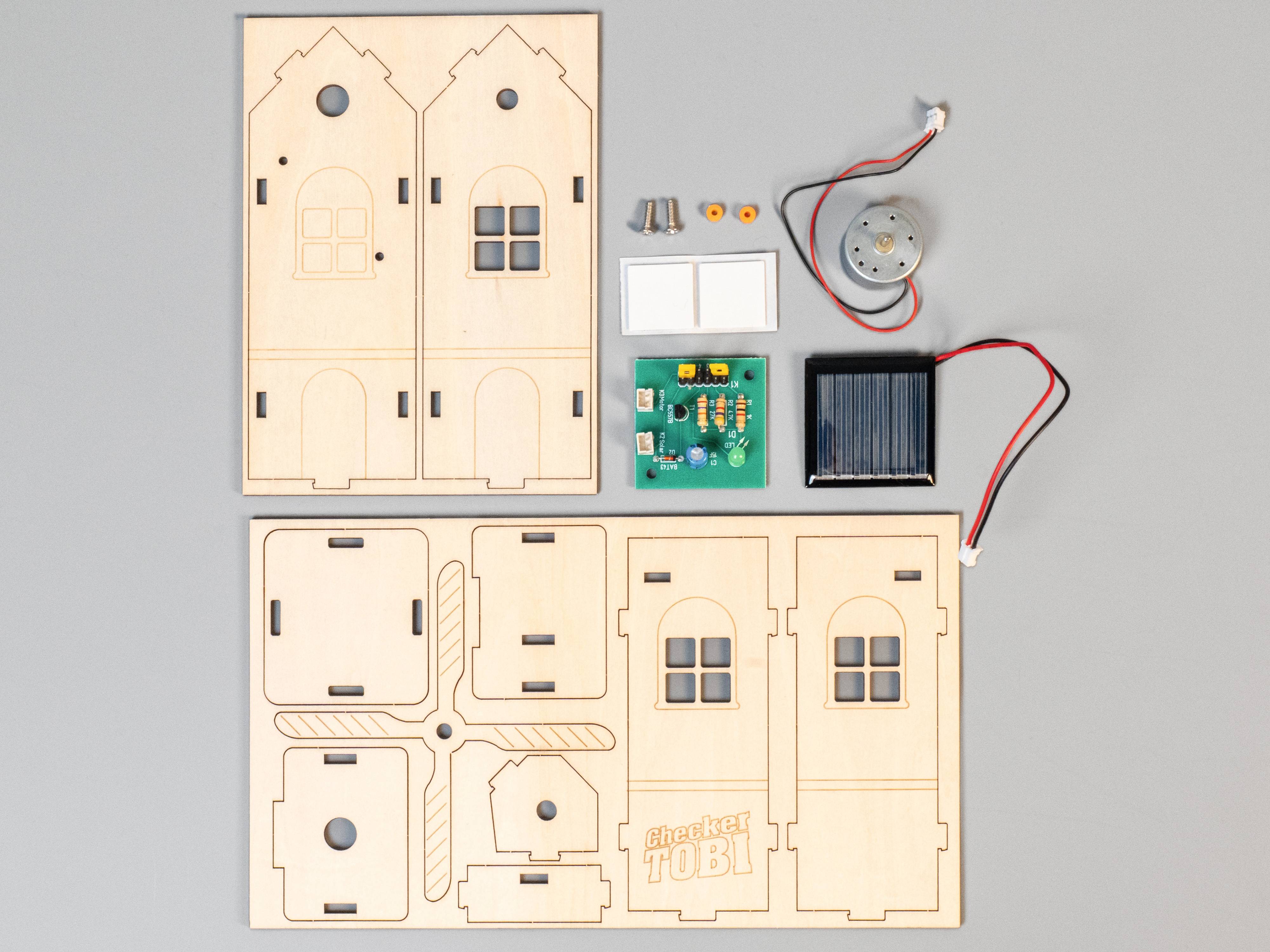 FRANZIS CheXperiment Strom- & Solar-Check, Checker Tobi, 67268