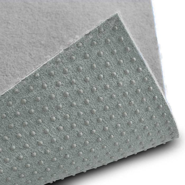 FLOORDIREKT Rasenteppich Farbwunder - Robust & einfach zu verlegen - Ideal für Balkon & Terrasse - 67 cm x 200 cm - Grau
