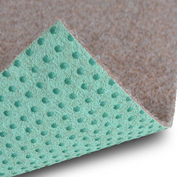 FLOORDIREKT Rasenteppich Farbwunder - Robust & einfach zu verlegen - Ideal für Balkon & Terrasse - 133 cm x 100 cm - Beige