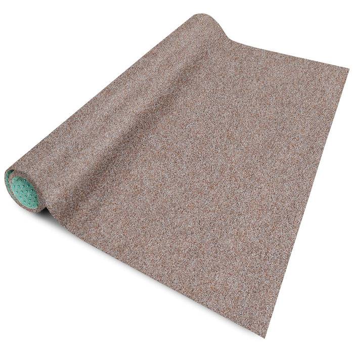 FLOORDIREKT Rasenteppich Farbwunder - Robust & einfach zu verlegen - Ideal für Balkon & Terrasse - 133 cm x 100 cm - Beige
