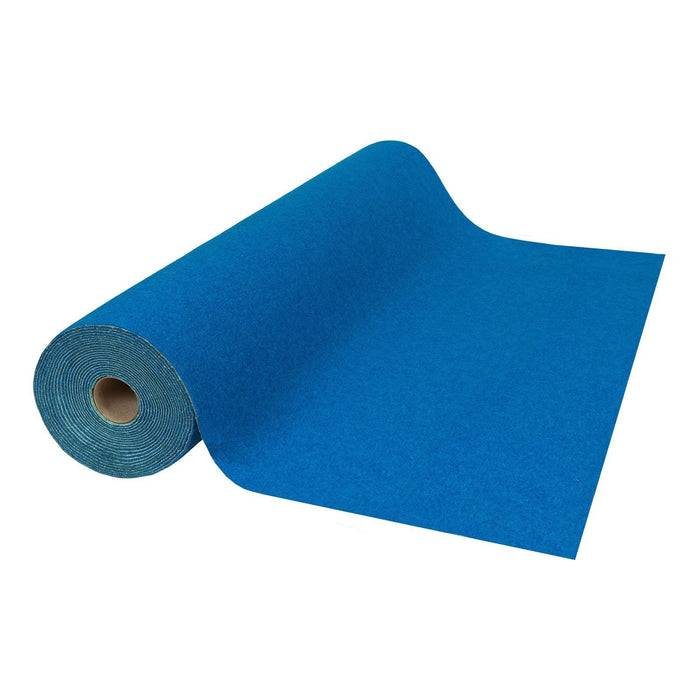 FLOORDIREKT Rasenteppich Farbwunder Park - Robust & einfach zu verlegen - Ideal für Balkon & Terrasse - 100 cm x 50 cm - Blau