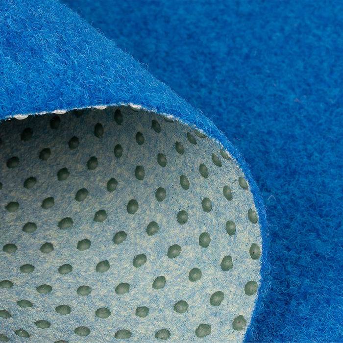 FLOORDIREKT Rasenteppich Farbwunder Park - Robust & einfach zu verlegen - Ideal für Balkon & Terrasse - 200 cm x 300 cm - Blau