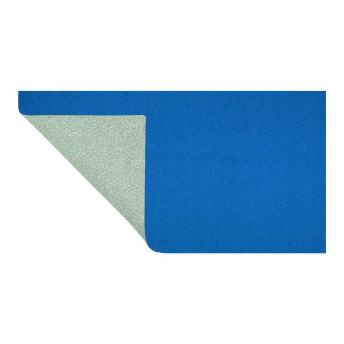FLOORDIREKT Rasenteppich Farbwunder Park - Robust & einfach zu verlegen - Ideal für Balkon & Terrasse - 200 cm x 150 cm - Blau