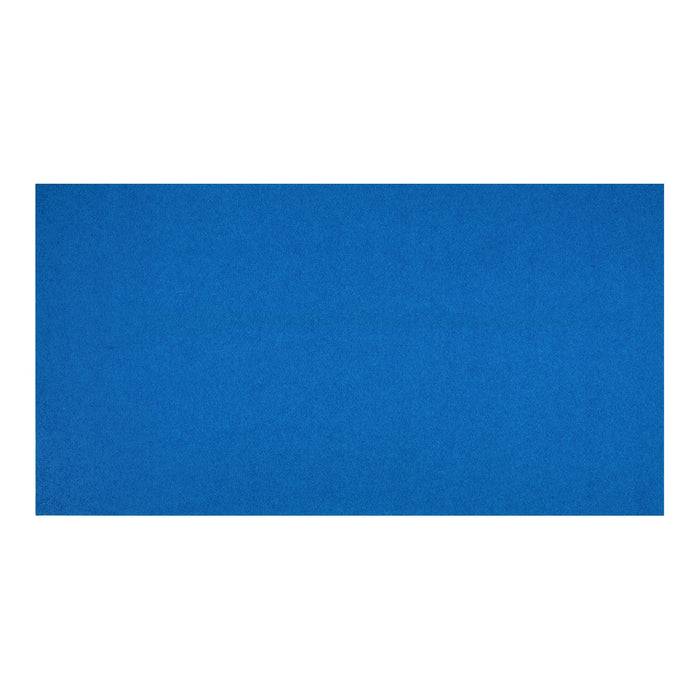 FLOORDIREKT Rasenteppich Farbwunder Park - Robust & einfach zu verlegen - Ideal für Balkon & Terrasse - 100 cm x 50 cm - Blau