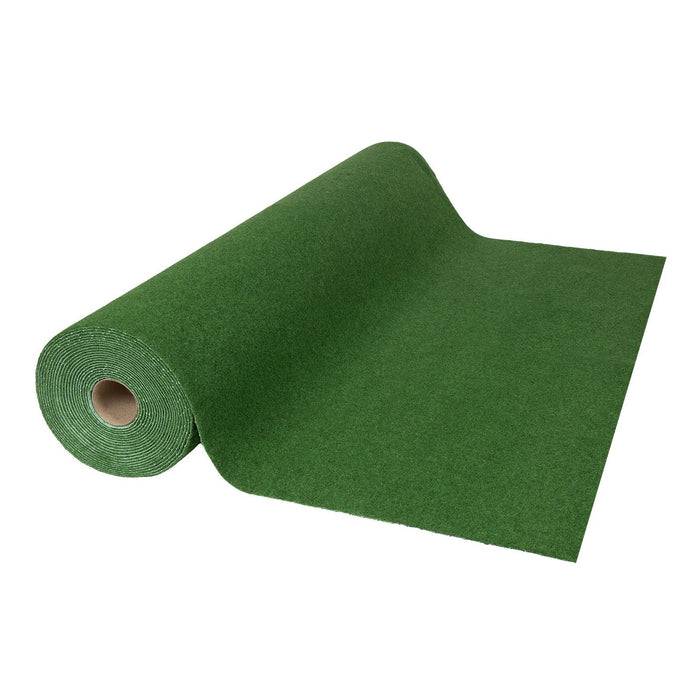 FLOORDIREKT Rasenteppich Farbwunder Park - Robust & einfach zu verlegen - Ideal für Balkon & Terrasse - 200 cm x 250 cm - Hellgrau