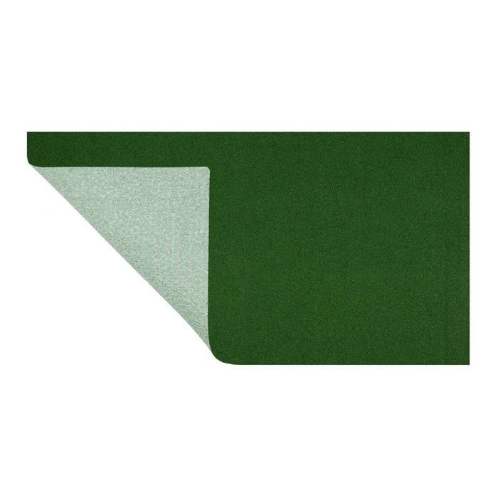 FLOORDIREKT Rasenteppich Farbwunder Park - Robust & einfach zu verlegen - Ideal für Balkon & Terrasse - 100 cm x 100 cm - Hellgrau