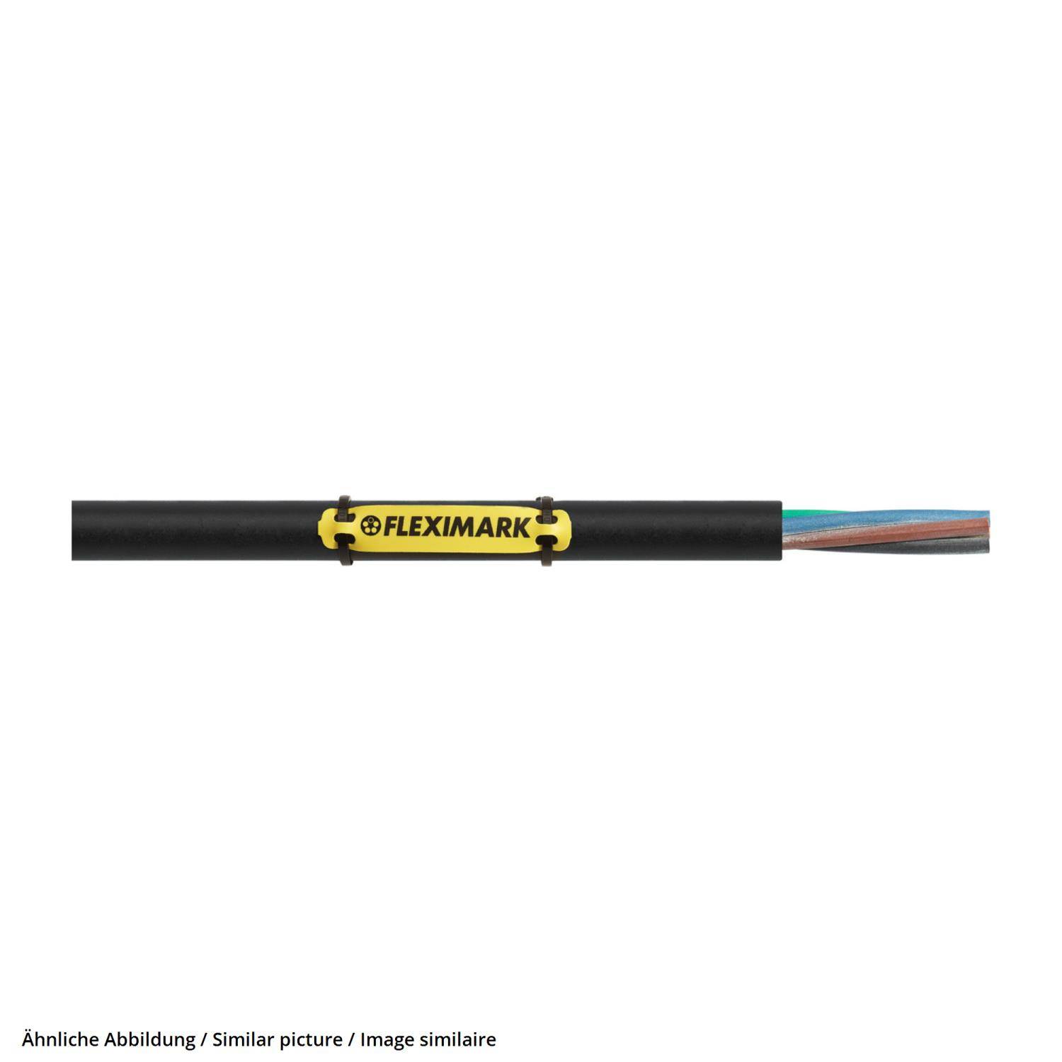 Cablelabel PUR 75x15mm BU - 1 Stück