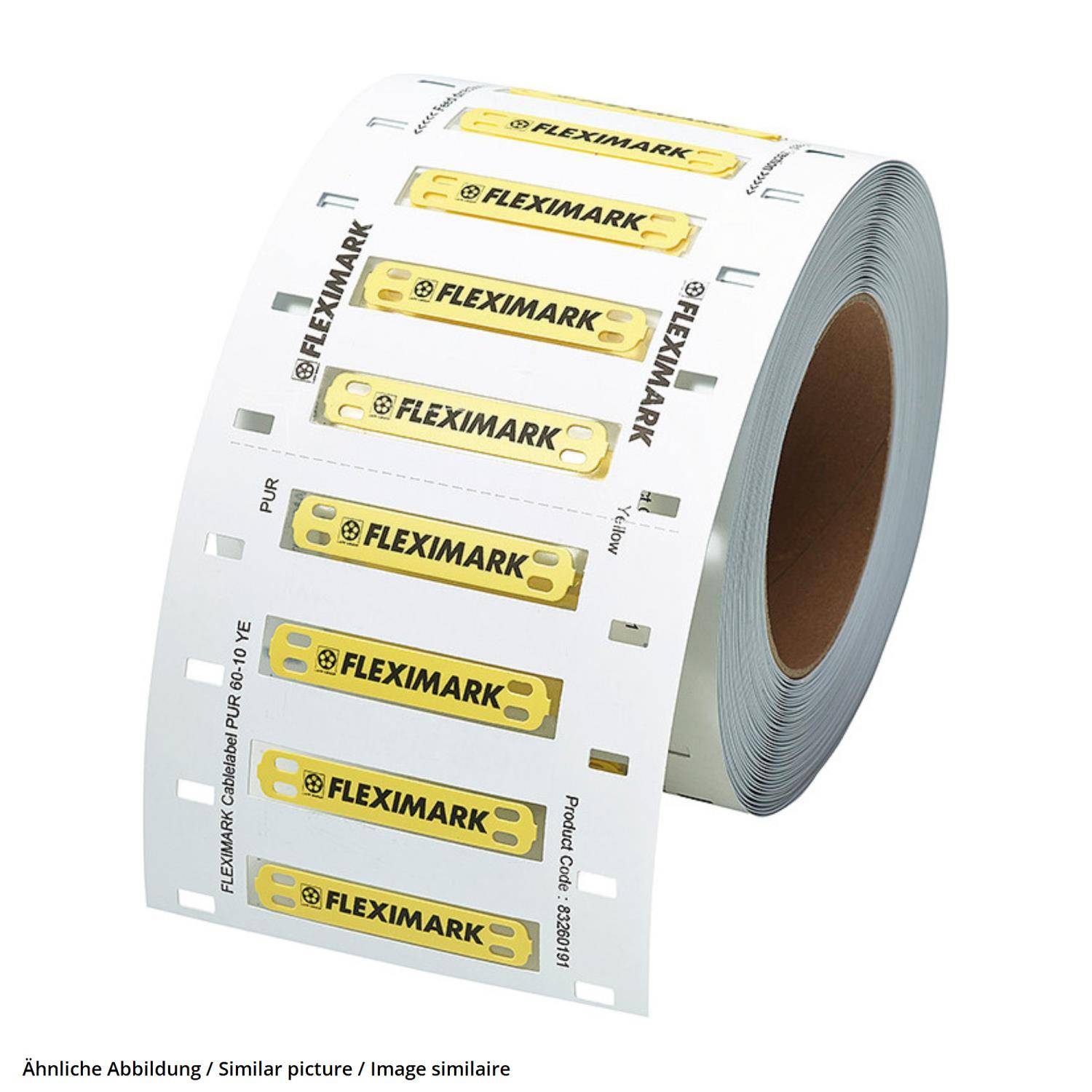 LAPP FLEXIMARK Kabeletikett PUR 60x10 WH FC - 1 Stück