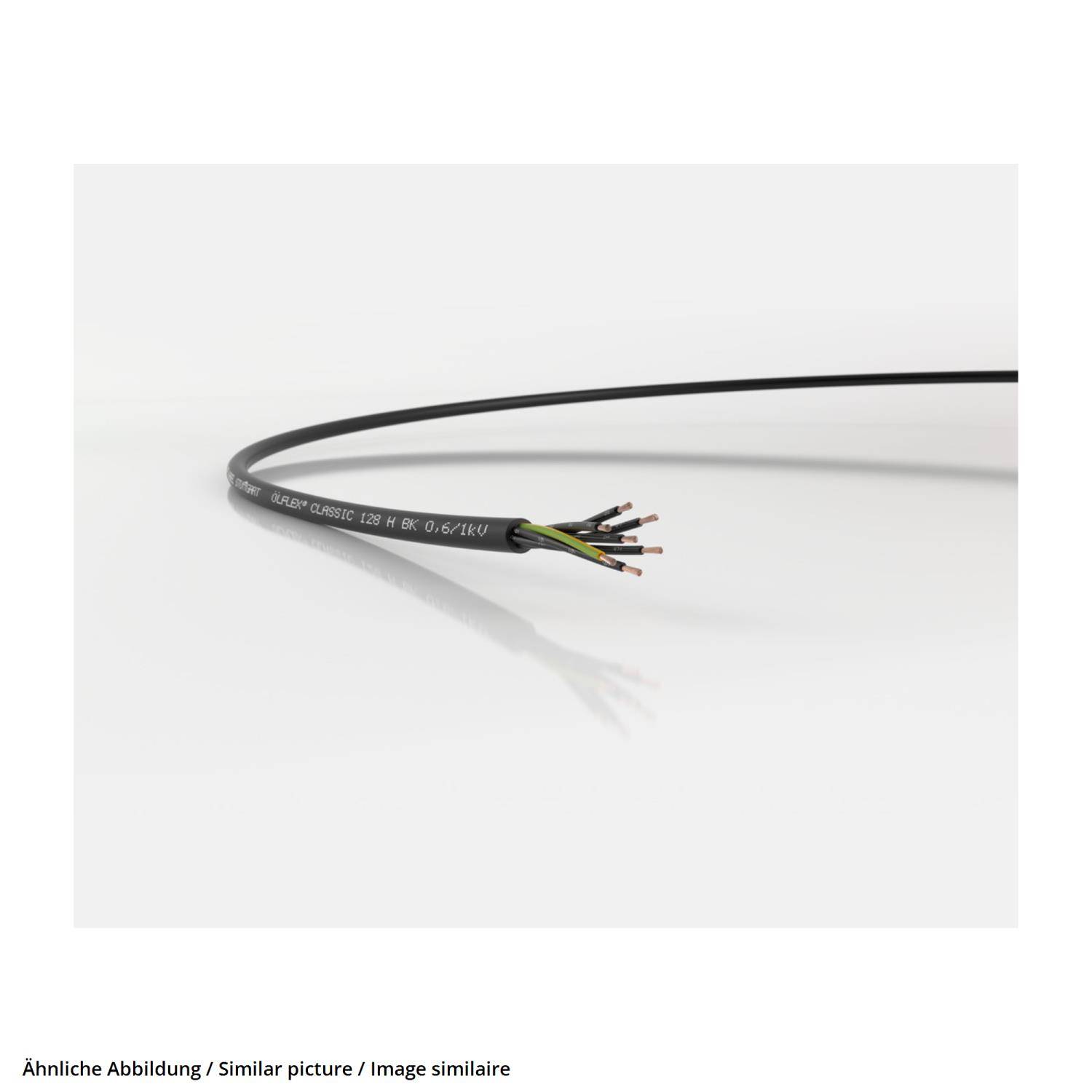 LAPP ÖLFLEX CLASSIC 128 H BK 0,6/1 KV 3G1 - 100 Meter