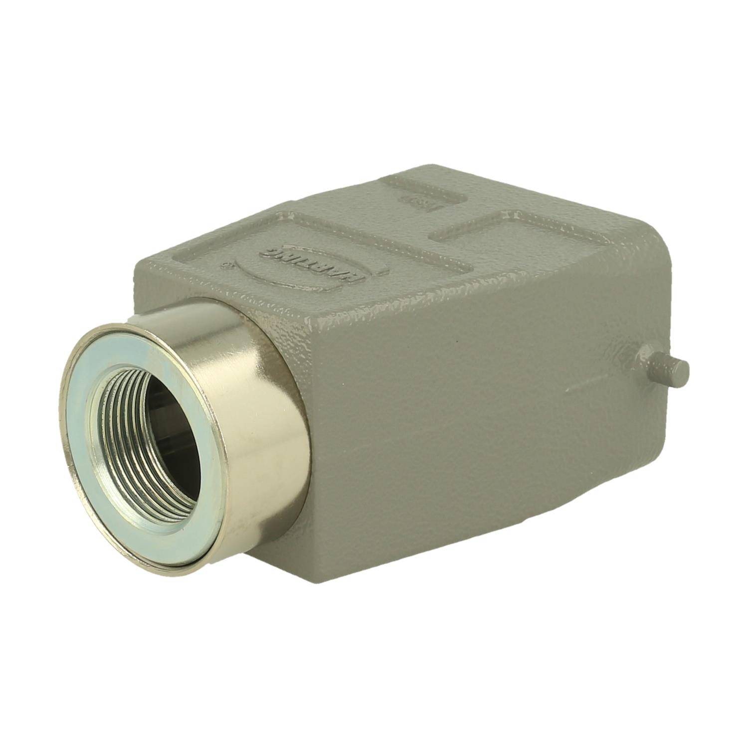 6 B Tüllengehäuse gerader Kabelabgang M25 hohe Bauform - 1 Stück