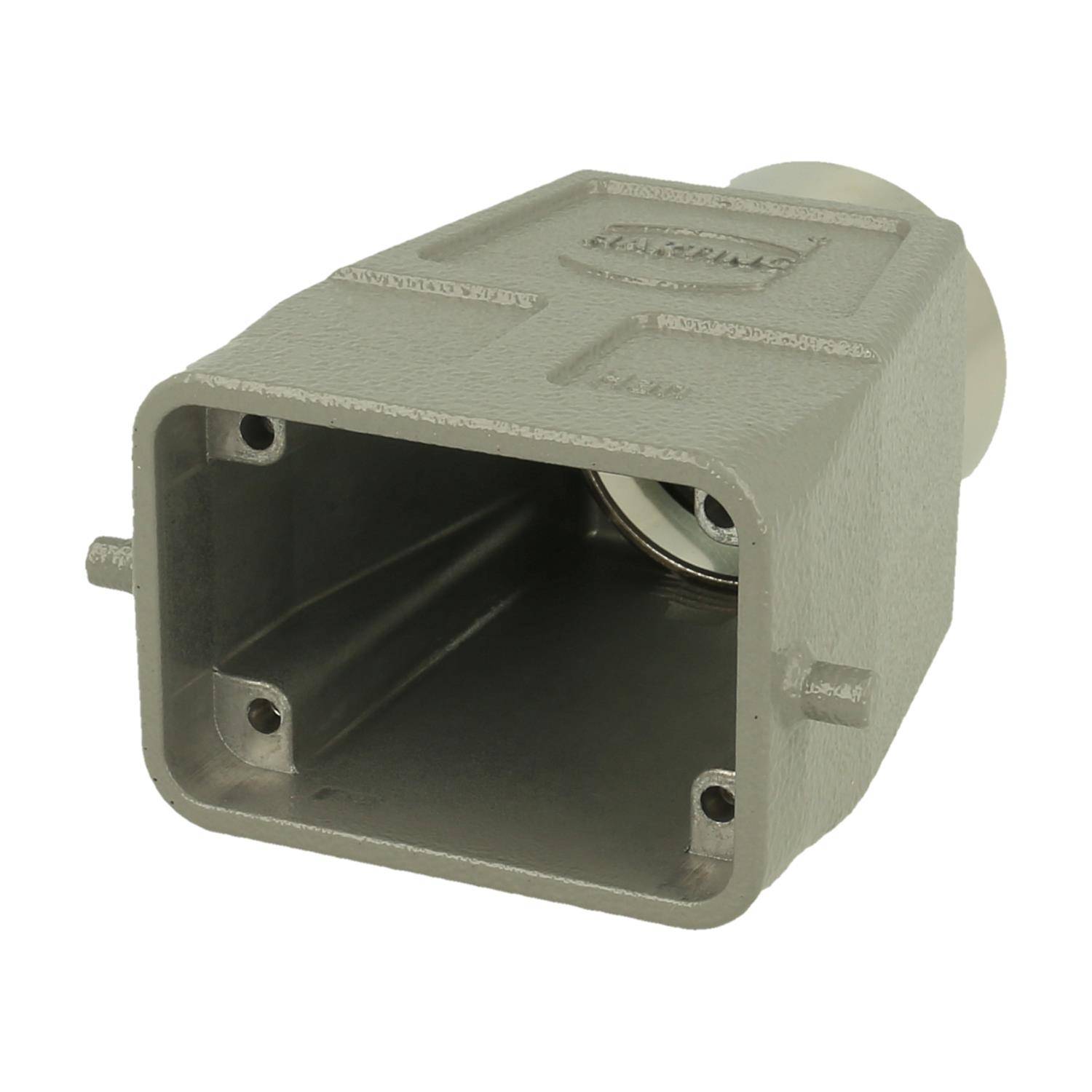 6 B Tüllengehäuse gerader Kabelabgang M25 hohe Bauform - 1 Stück