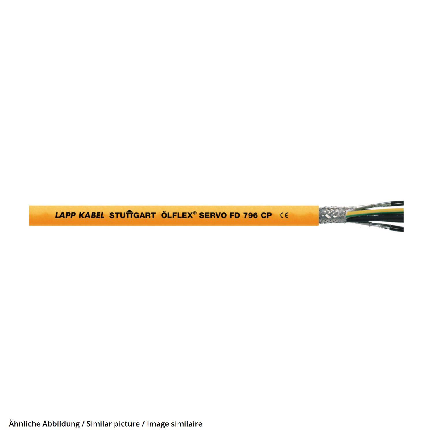 LAPP ÖLFLEX SERVO FD 796 CP 4G2,5+(2x0,5) - 50 Meter