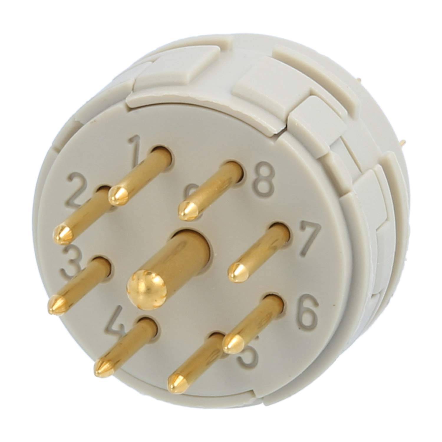 Phoenix Contact M23 RC Löt-Kontakteinsatz Stift Lötanschluss, Polzahl 9-polig, 1+8 300V Steuerkontakt 300V, 20A/8A - 10