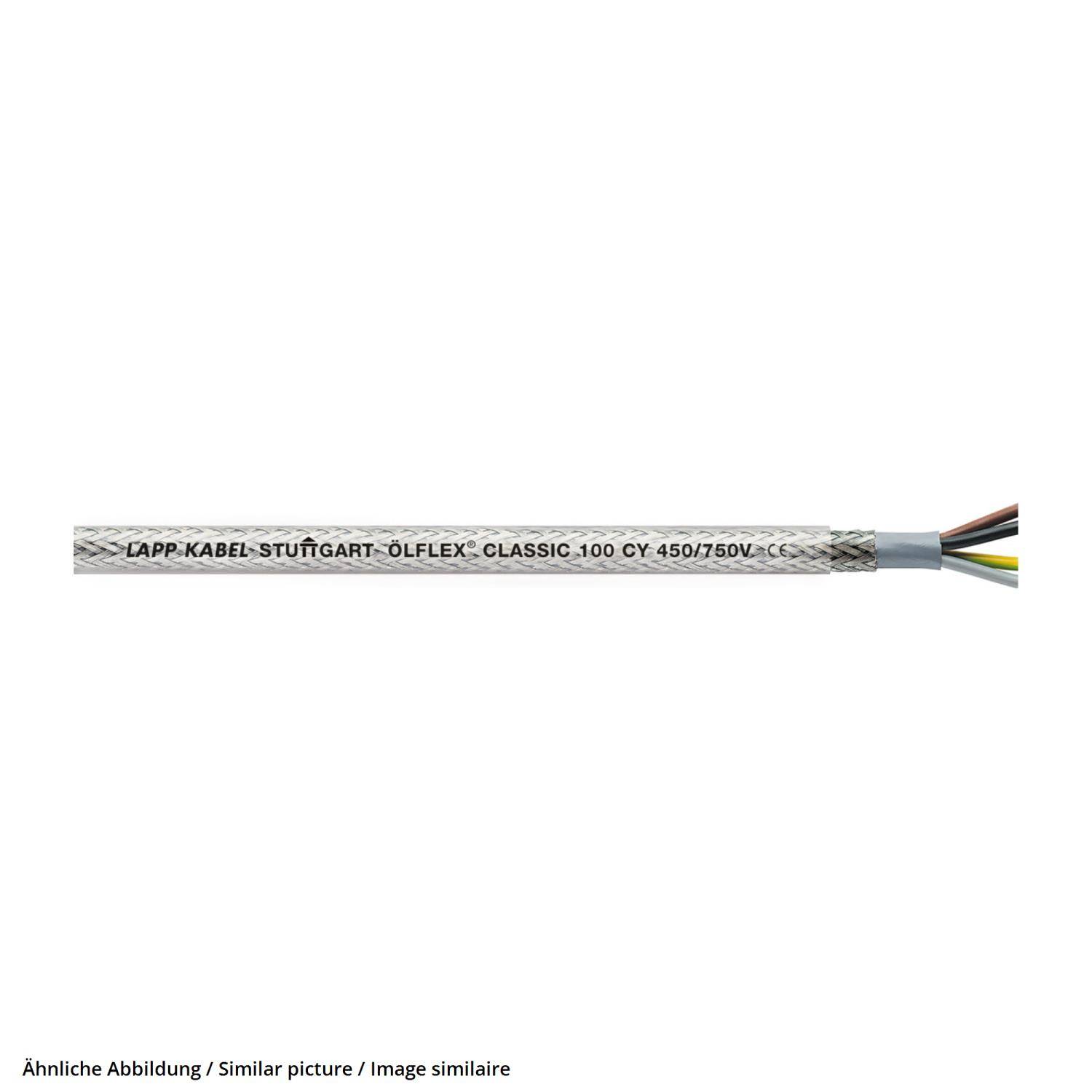 LAPP ÖLFLEX CLASSIC 100 CY 450/750V 4G1,5 - 100 Meter