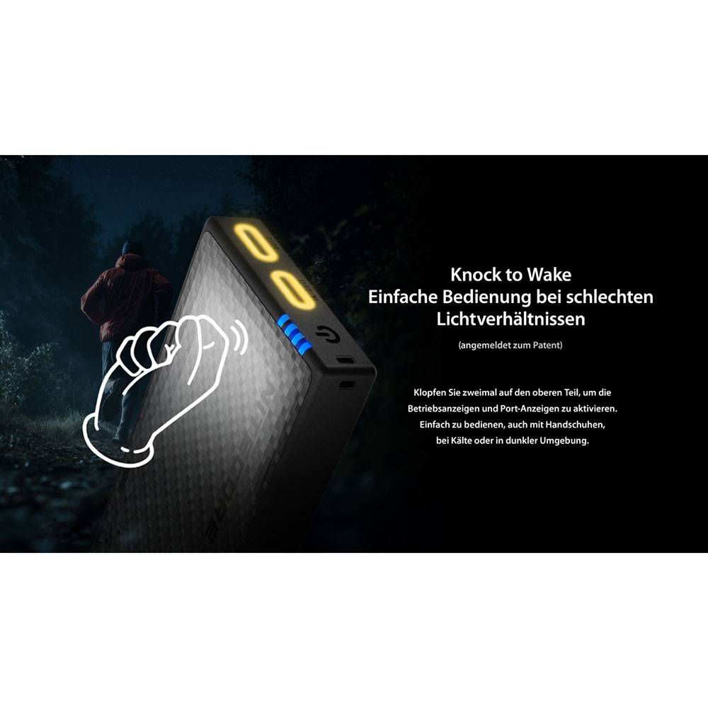 Nitecore NB10000 GEN4 Powerbank 10.000mAh - Carbonschwarz
