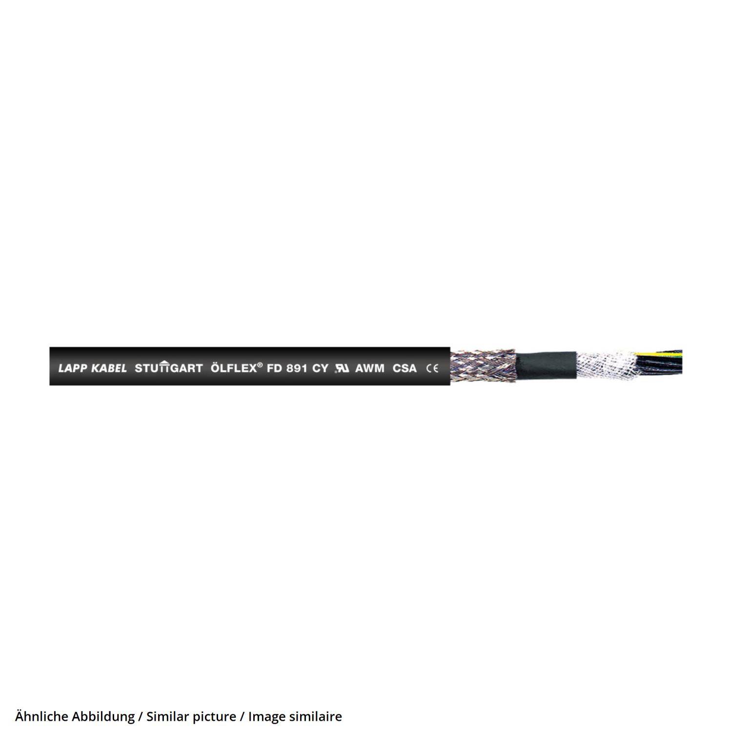LAPP ÖLFLEX FD 891 CY 3G1,5 - 50 Meter