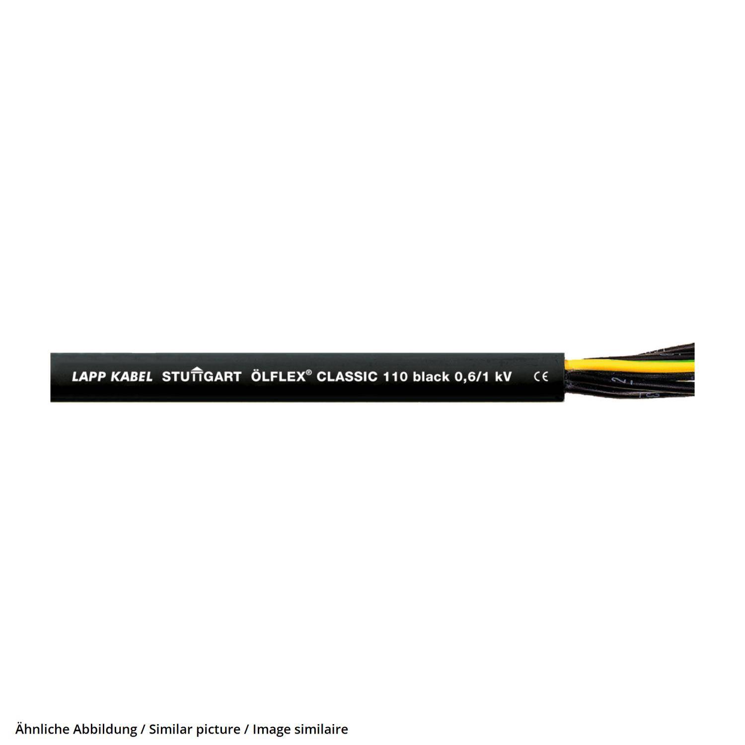 LAPP ÖLFLEX CLASSIC 110 Schwarz 0,6/1kV 4G25 - 500 Meter