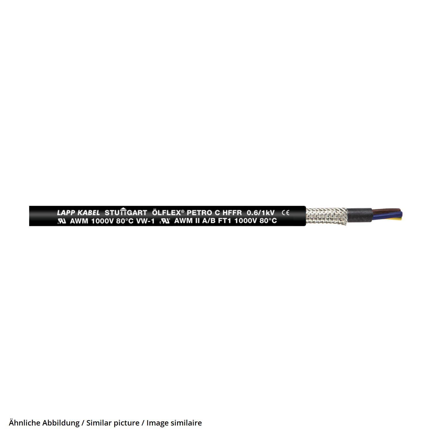 LAPP ÖLFLEX PETRO C HFFR 2X1,5 BU - 50 Meter