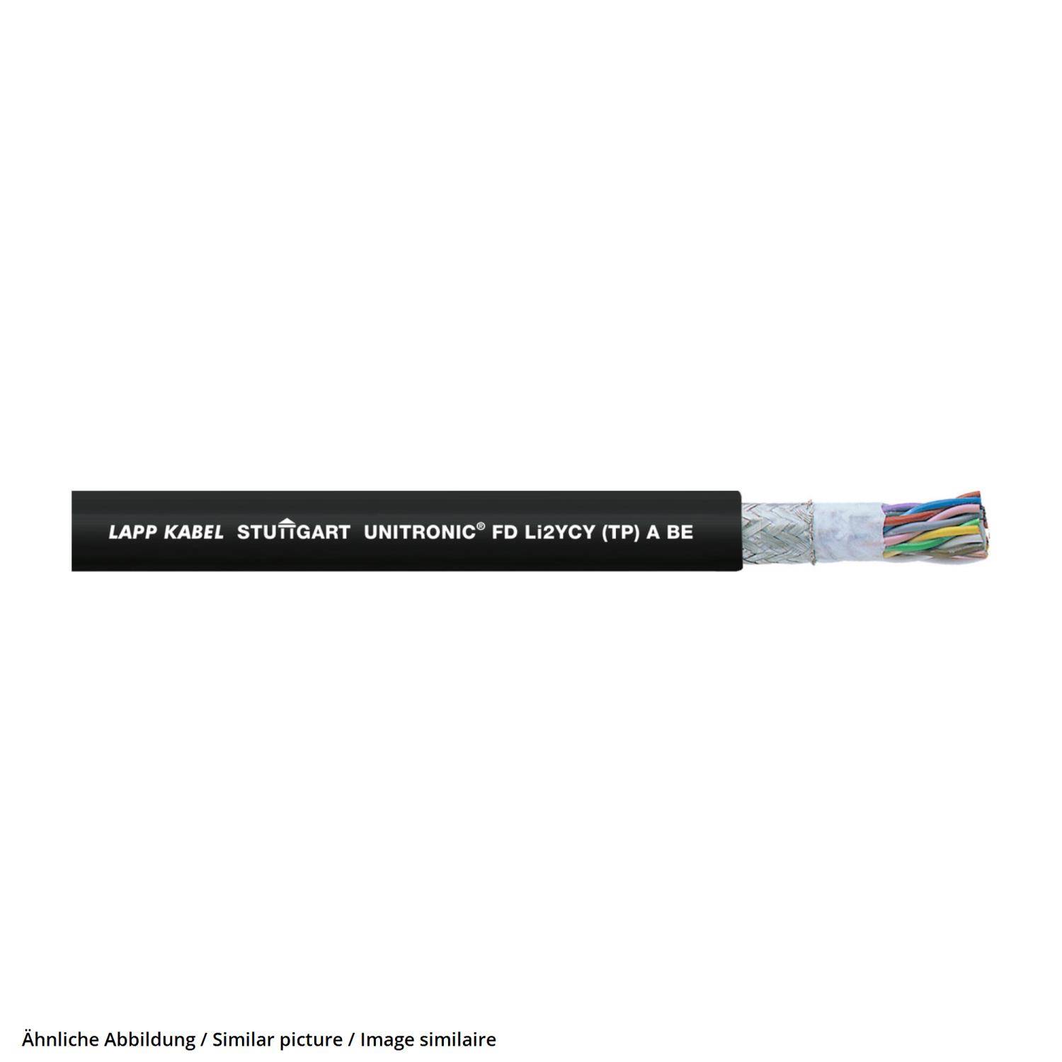 LAPP UNITRONIC FD Li2YCY (TP) A BE 3X2X0,14 - 100 Meter