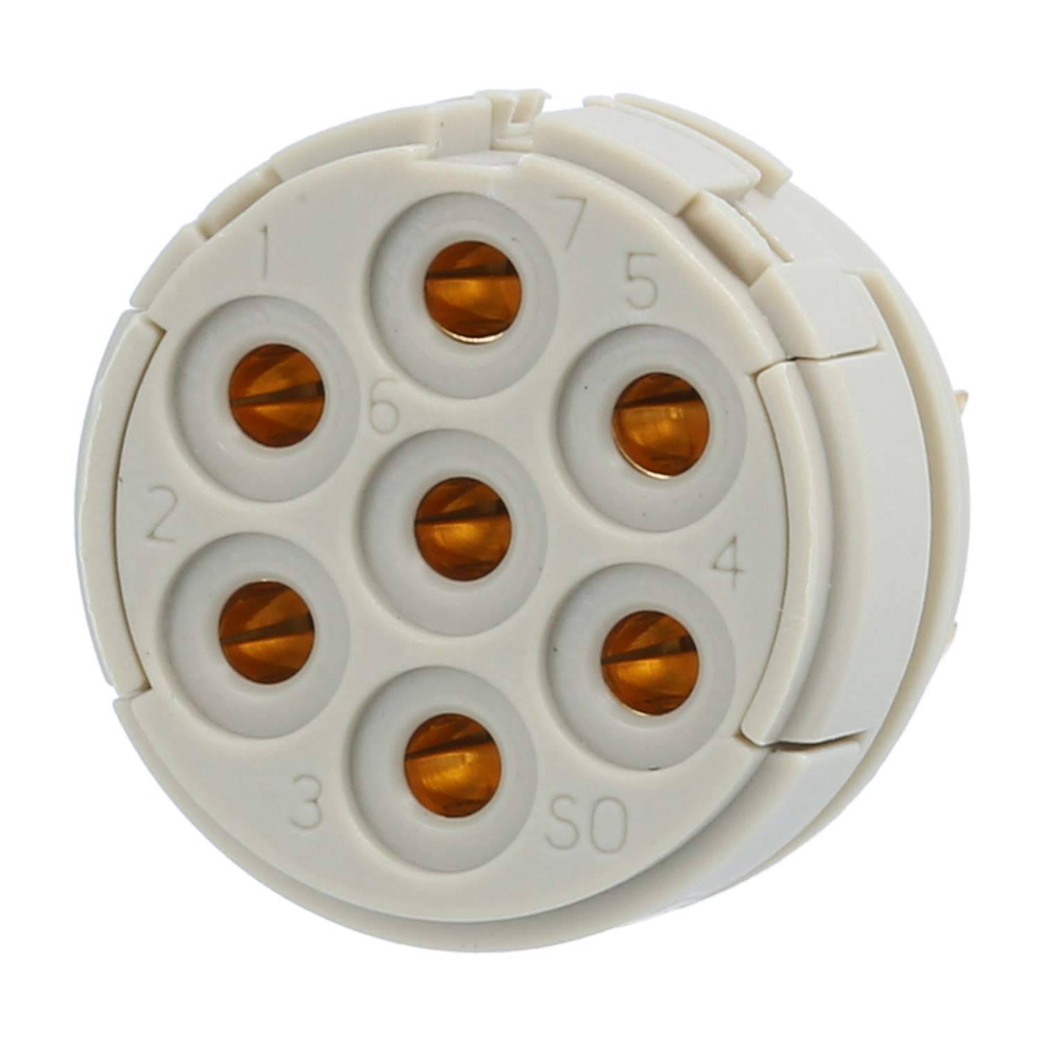 Phoenix Contact M23 RC Löt-Kontakteinsatz Buchse Lötanschluss, Polzahl 7-polig 300V, 20A - 10 Stück