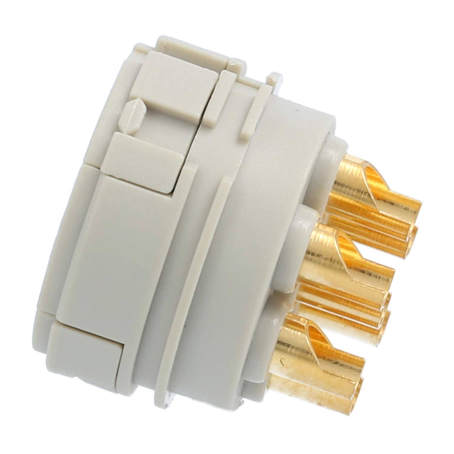 Phoenix Contact M23 RC Löt-Kontakteinsatz Buchse Lötanschluss, Polzahl 7-polig 300V, 20A - 10 Stück