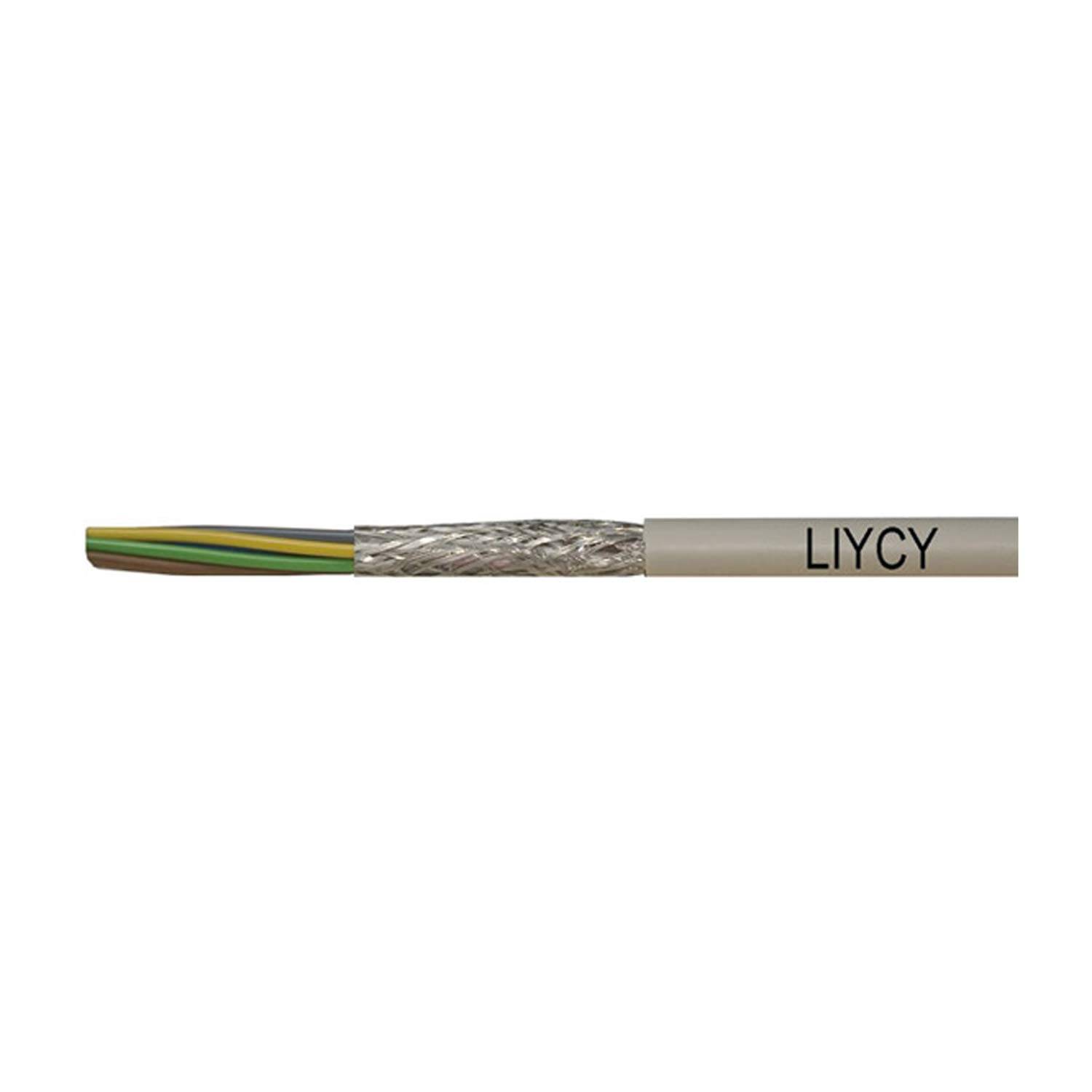 LAPP LIYCY UL/CSA 2x0,23mm² AWG24/7 Datenleitung geschirmt AD 4,7mm Betriebsspitzenspannung 300V nach UL/CSA 300V - 152
