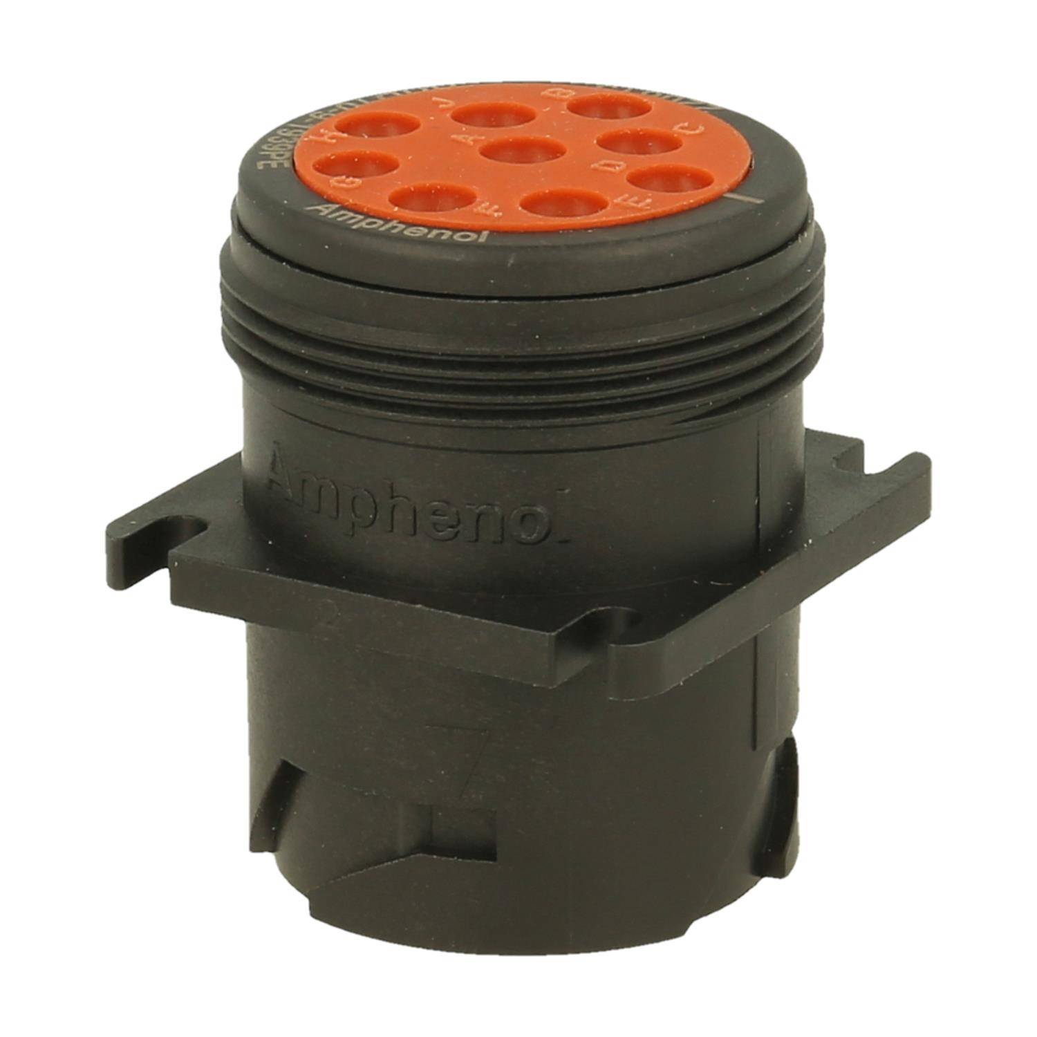 Amphenol Male cable connector 9 pole bayonet locking - 200 Stück