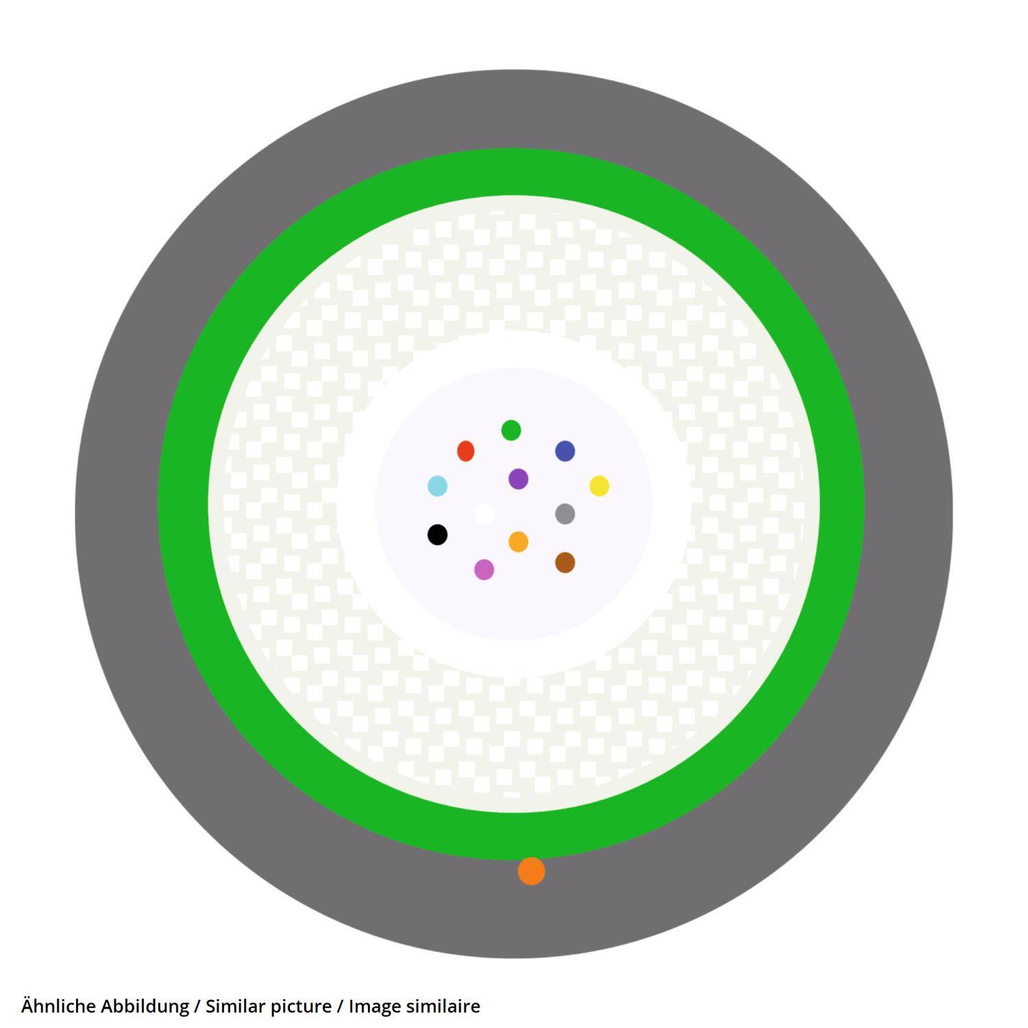 LAPP HITRONIC HUW1500 4 E 9/125 OS2 - 100 Meter