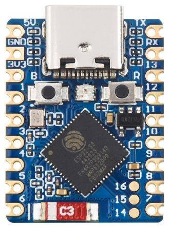 Waveshare ESP32-S3-Zero Basic Kit, OLED 1,5 Zoll, PIR Sensor, WS2812 RGB, USB-C, 240 MHz