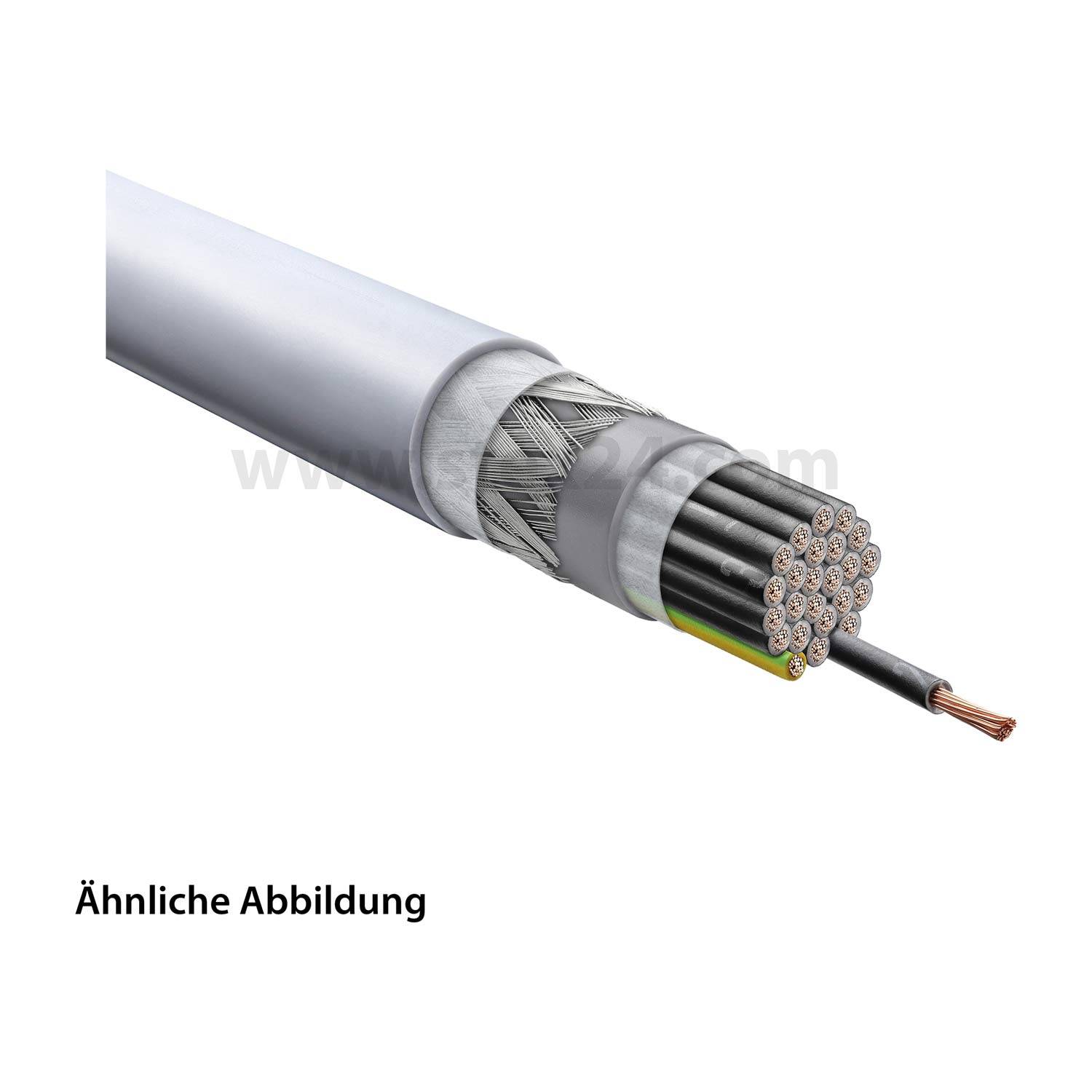 LAPP Stexoschlepp Steuerleitung CY 25G0,75mm² AD 17,7mm Nennspannung Uo/U 300V/500V - 50 Meter