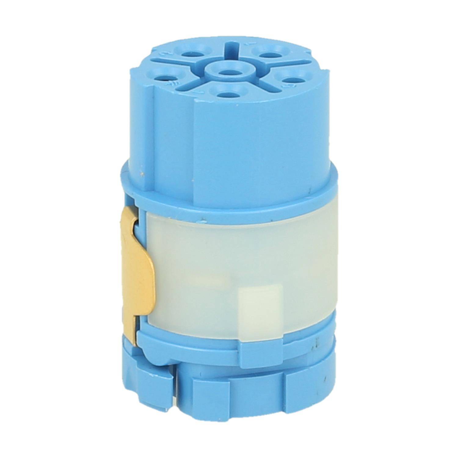 HUMMEL M23 Leistung Gr.1 Einsatz 5+PE Crimp Buchse, ohne Kontakte - 10 Stück