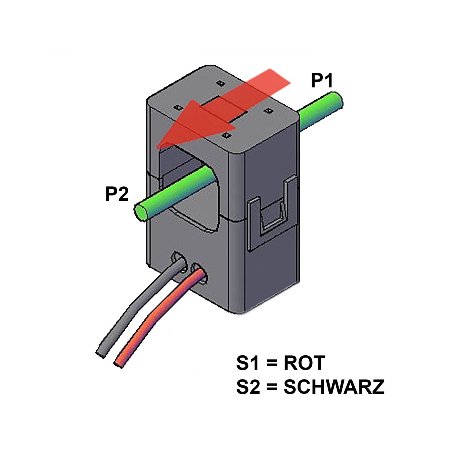 B+G E-Tech Kabelumbauwandler SCT-T16 75/5A Hutschiene kontaktlos