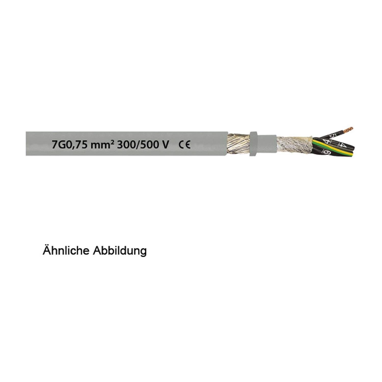 LAPP Stexoschlepp Steuerleitung CY 30G0,5mm² AD 16,6mm Nennspannung Uo/U 300V/500V - 50 Meter