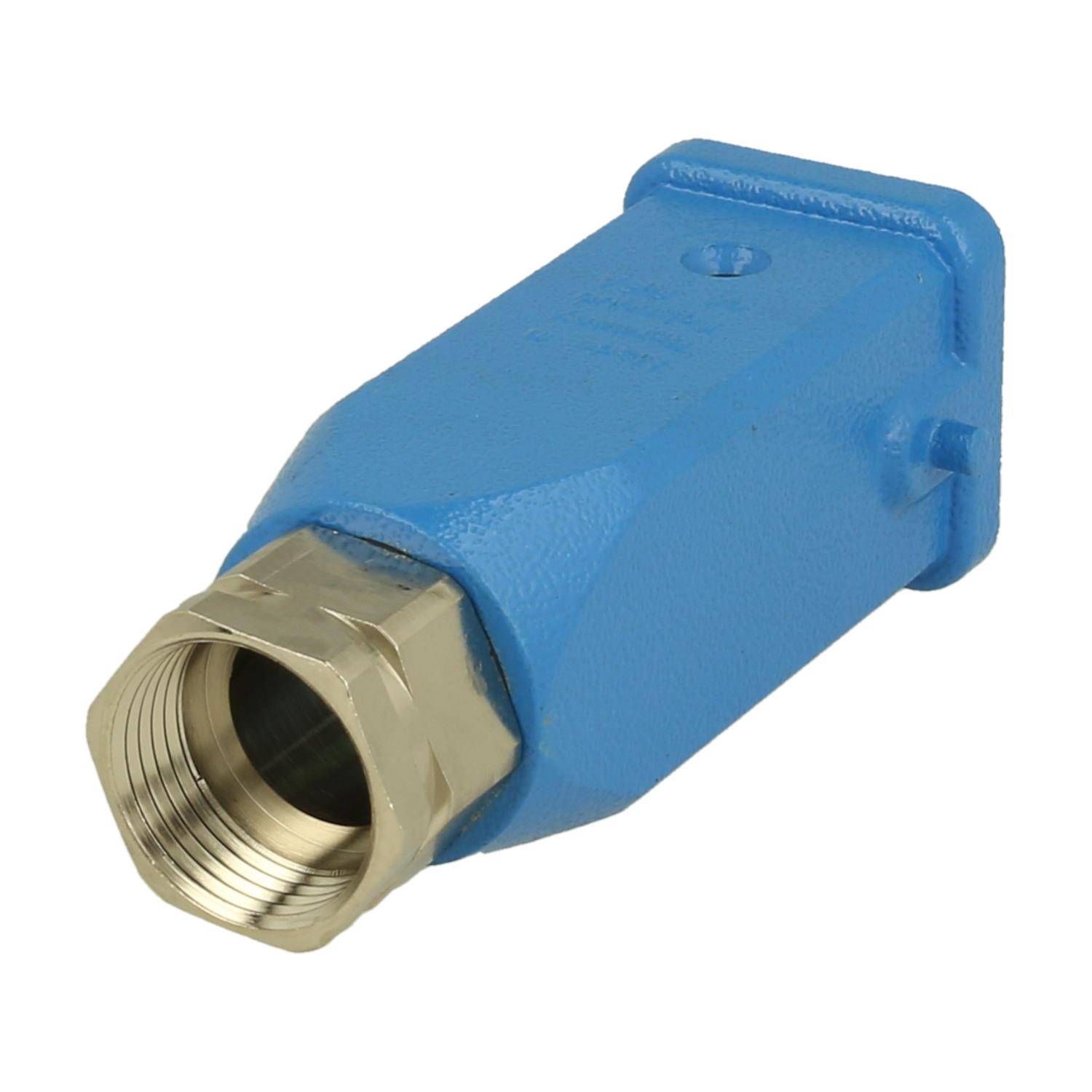 HARTING 3 U Tüllengehäuse PG11 blau - 10 Stück