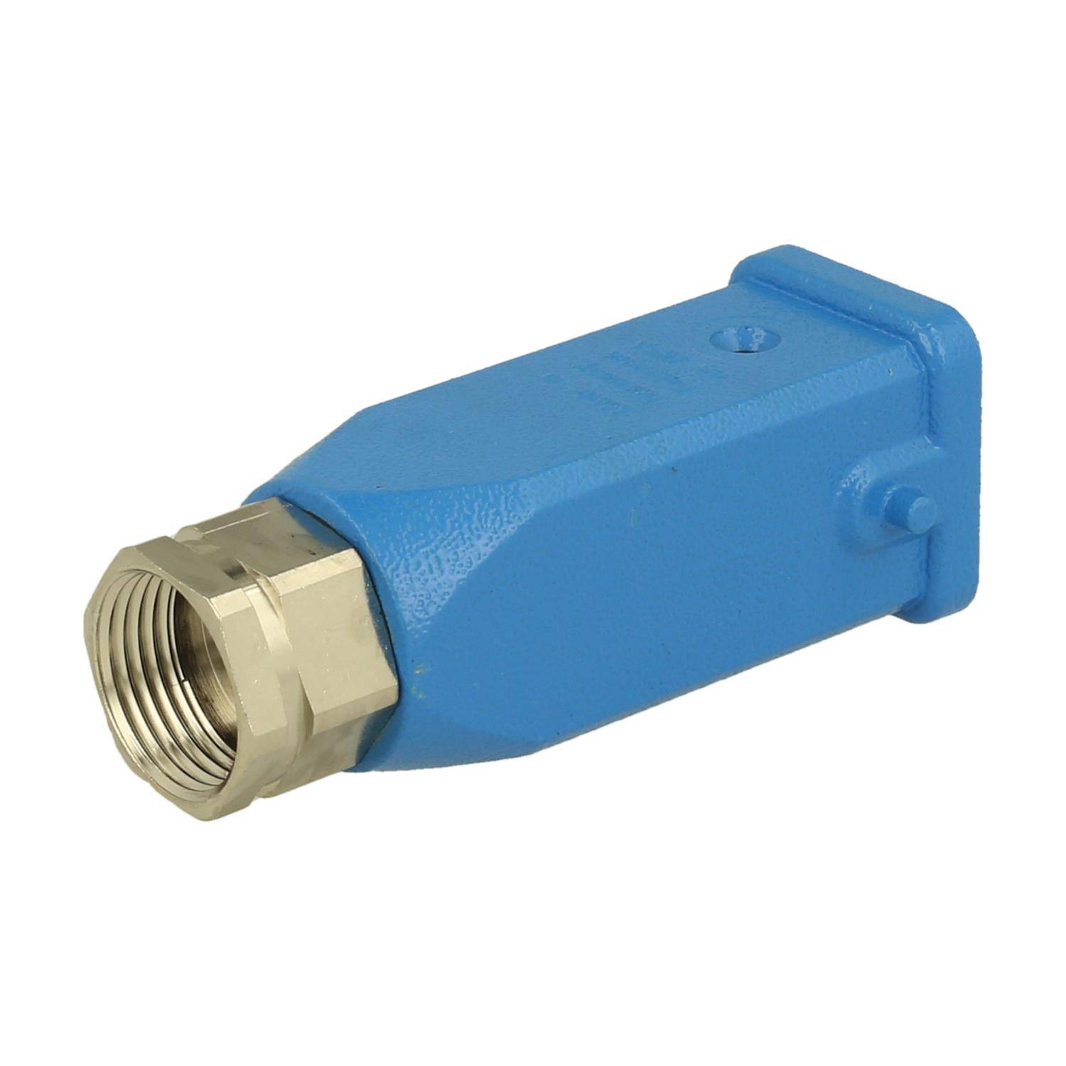 HARTING 3 U Tüllengehäuse PG11 blau - 10 Stück