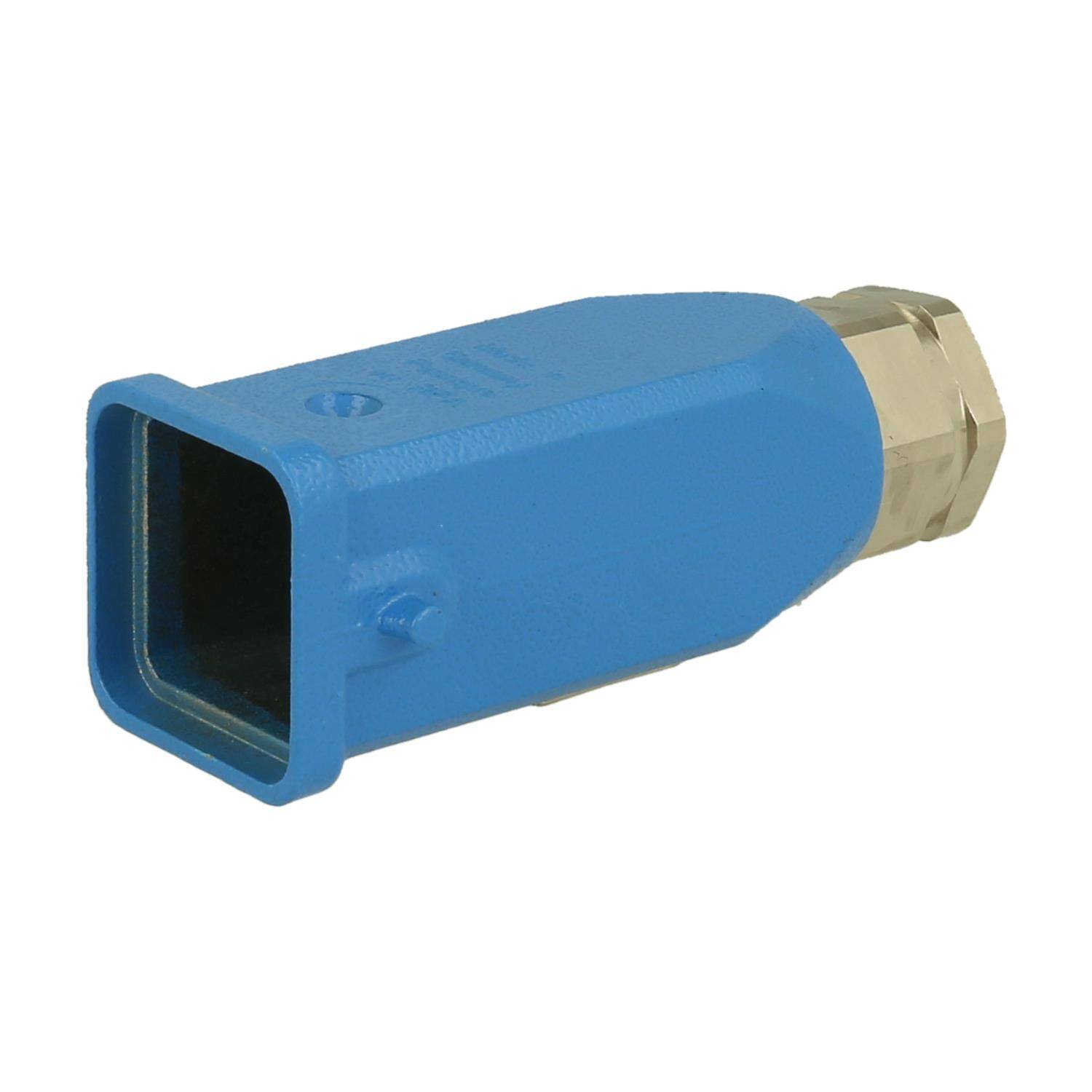 HARTING 3 U Tüllengehäuse PG11 blau - 10 Stück