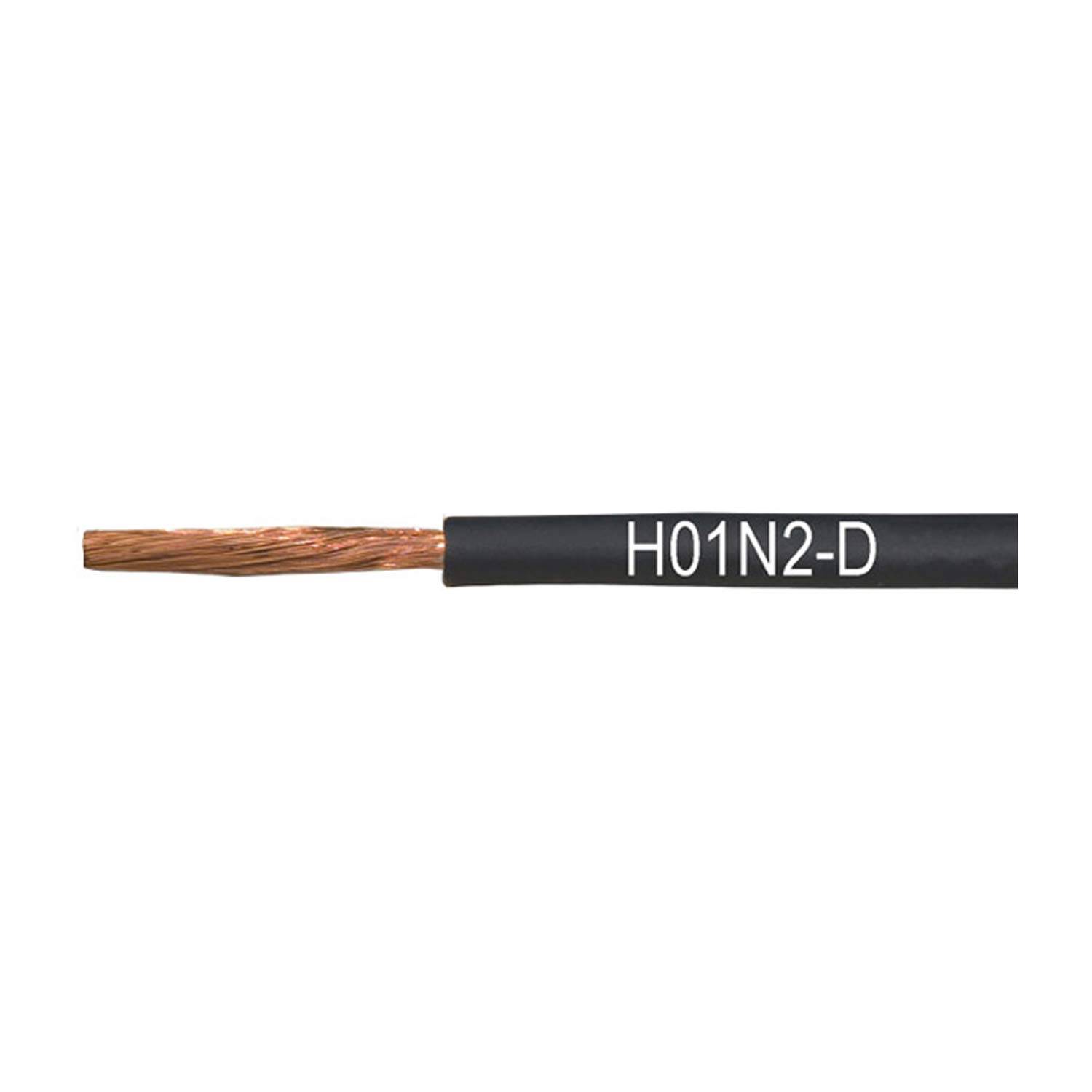LAPP H01N2-D 1X120mm² Schweißleitung AD 19,2mm - 24,0mm Nennspannung Uo/U 100V/100V - 500 Meter