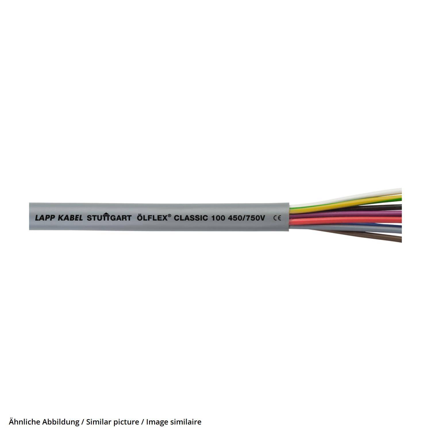 LAPP ÖLFLEX CLASSIC 100 450/750V 8G2,5 - 50 Meter