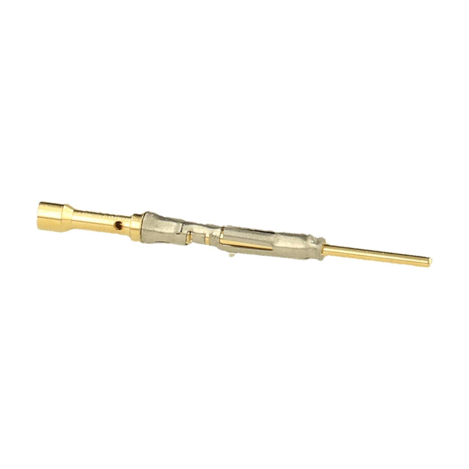 Amphenol RT360 Machined 20 Awg Contact, 26-24Awg Wire Range, Pin, Gold Plate, - 1000 Stück