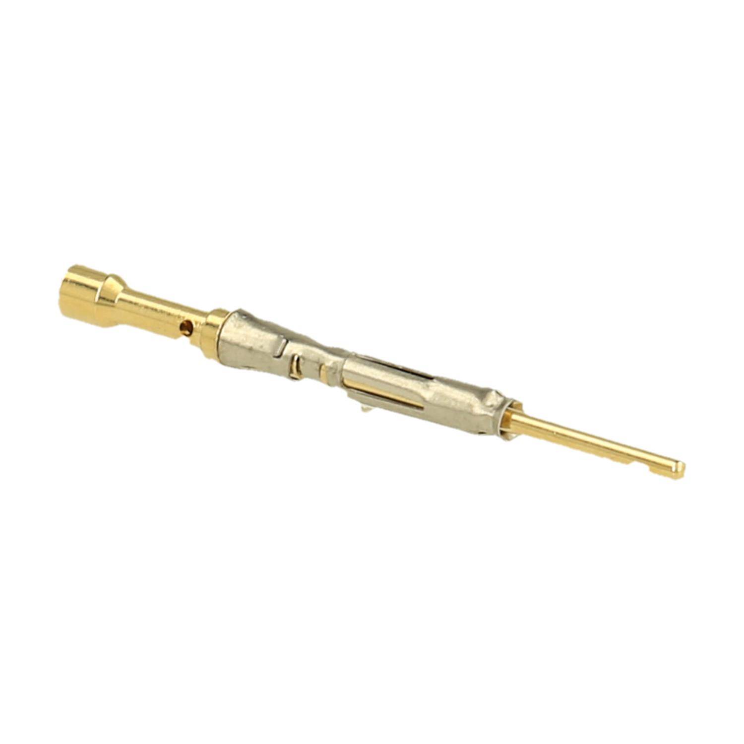 Amphenol RT360 Machined 20 Awg Contact, 26-24Awg Wire Range, Pin, Gold Plate, - 1000 Stück