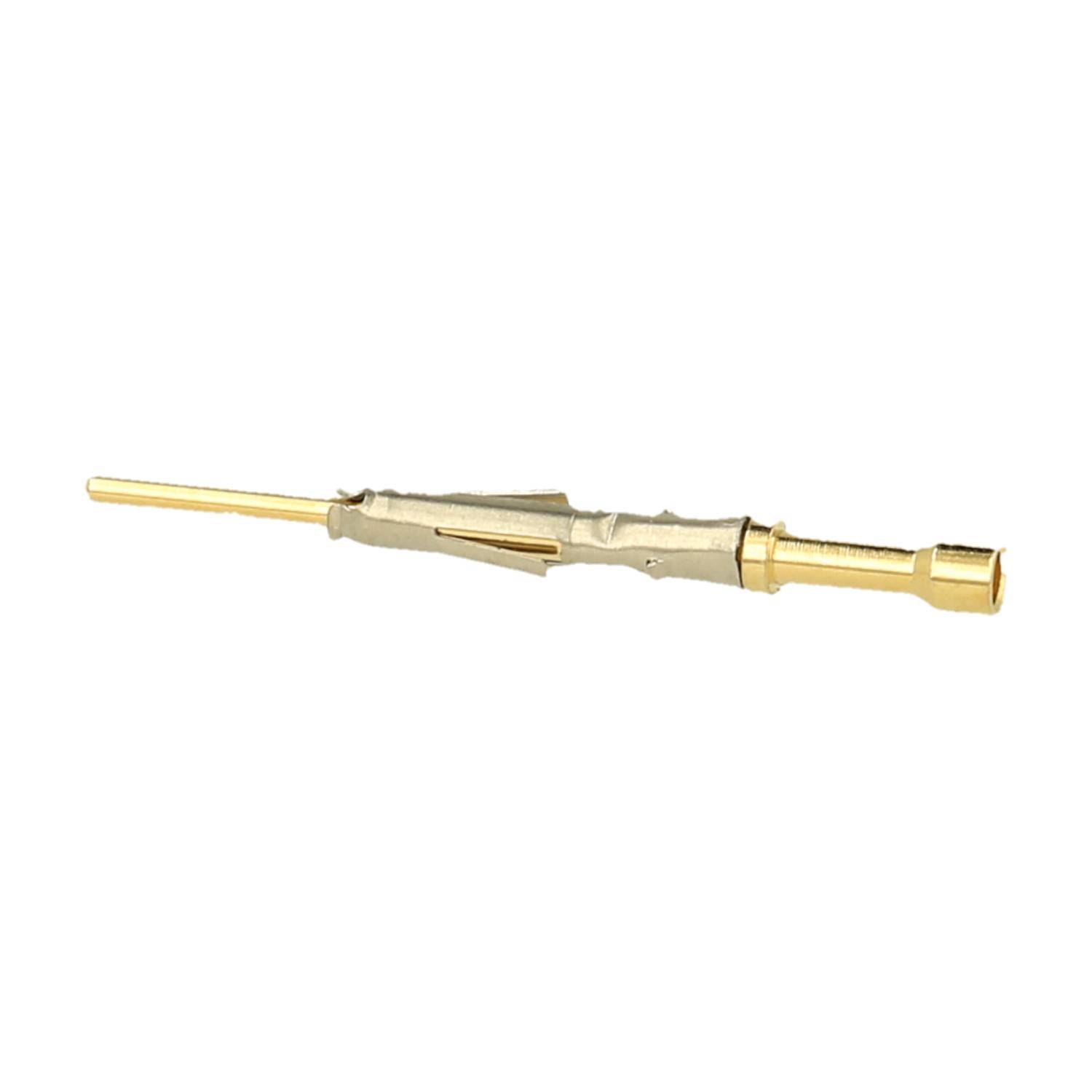 Amphenol RT360 Machined 20 Awg Contact, 26-24Awg Wire Range, Pin, Gold Plate, - 1000 Stück