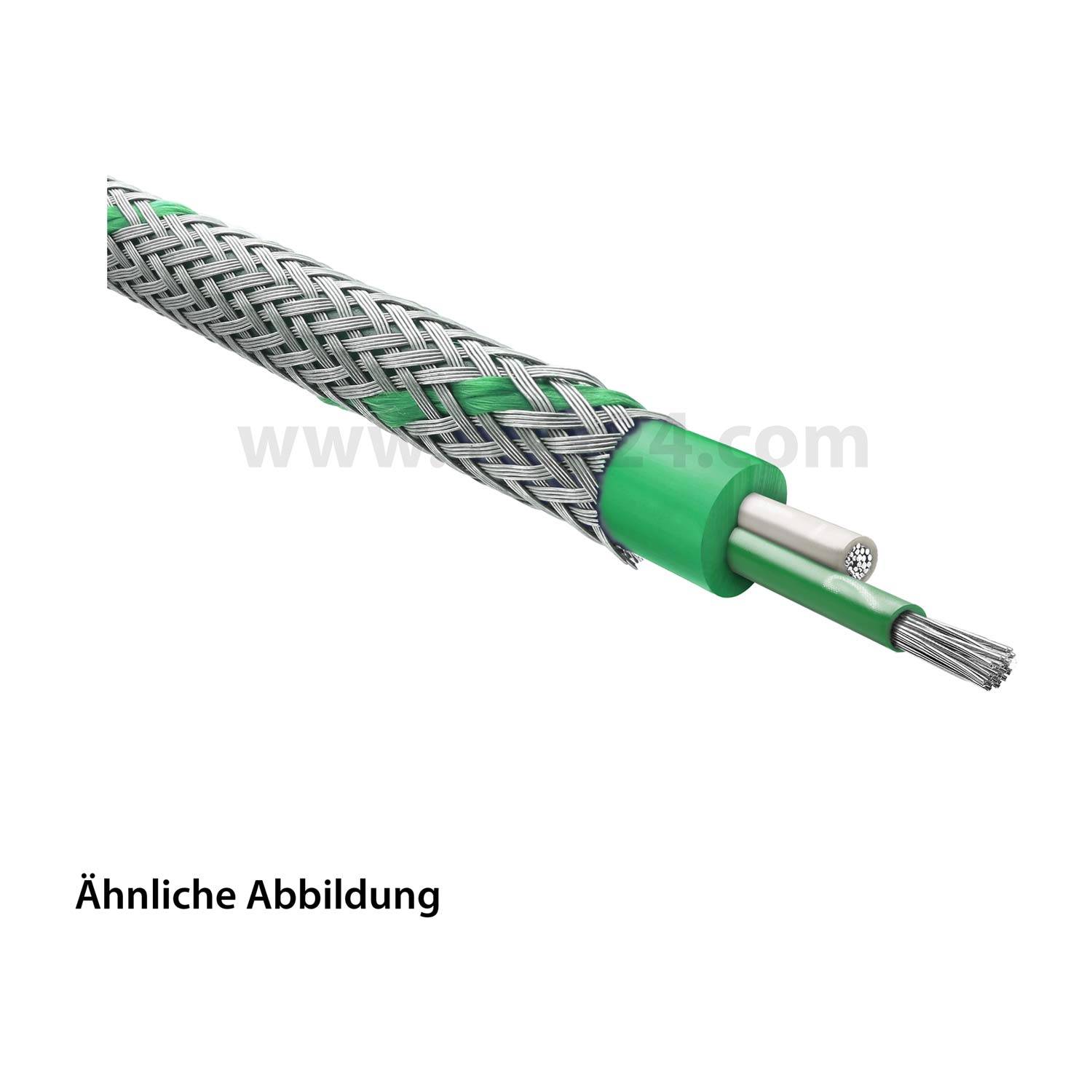 LAPP NiCr/Ni (TYP KCA) 2X0,75mm² Ausgleichsleitung Si-Si-S Außenmaß 6,4mm x 4,4mm Mindestbiegeradius bewegt