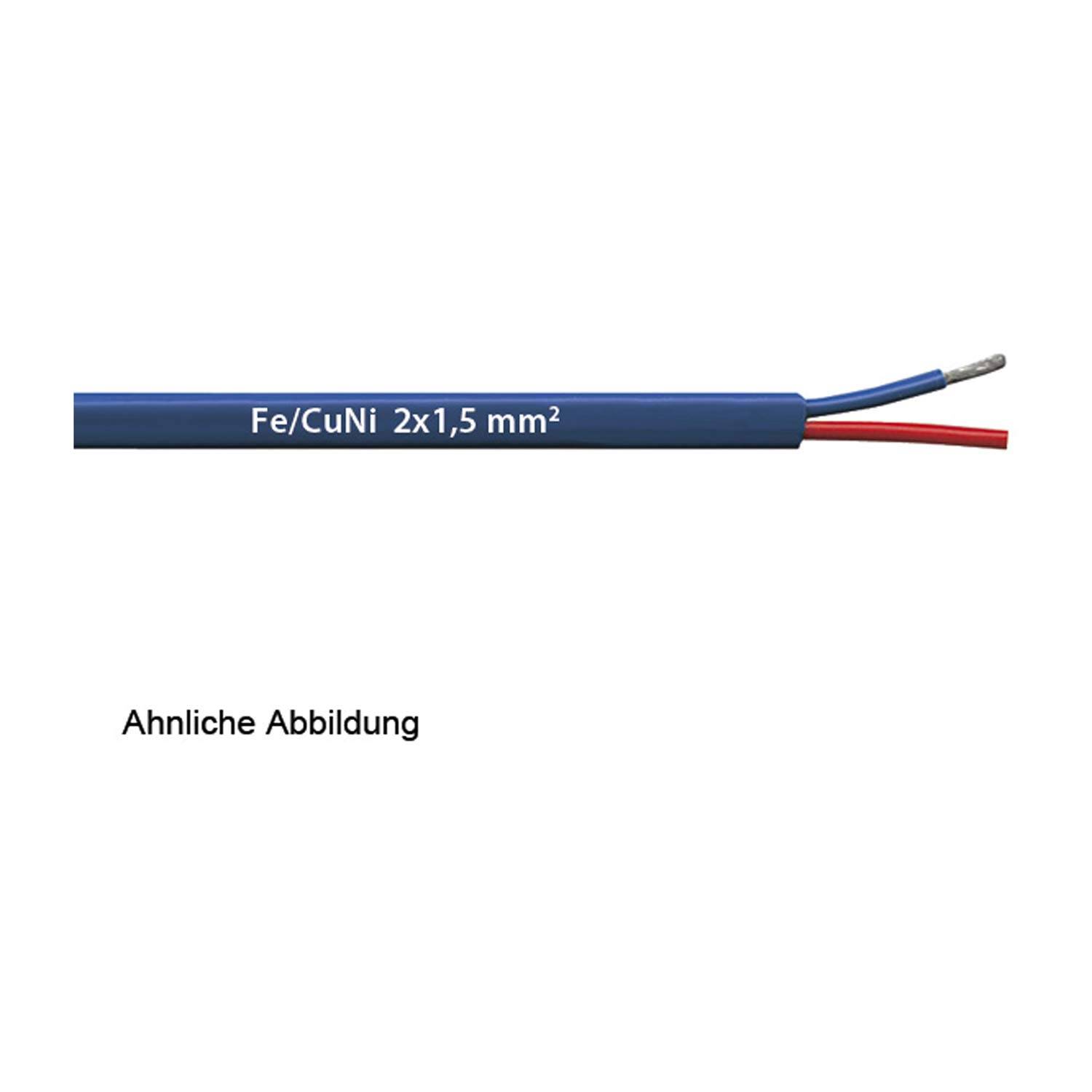 LAPP Fe/CuNi (TYP LX) 6X1,5mm² Thermoleitung Y-Y AD 10,3mm Mindestbiegeradius bewegt 12,0xAußendurchmesser - 50 Meter