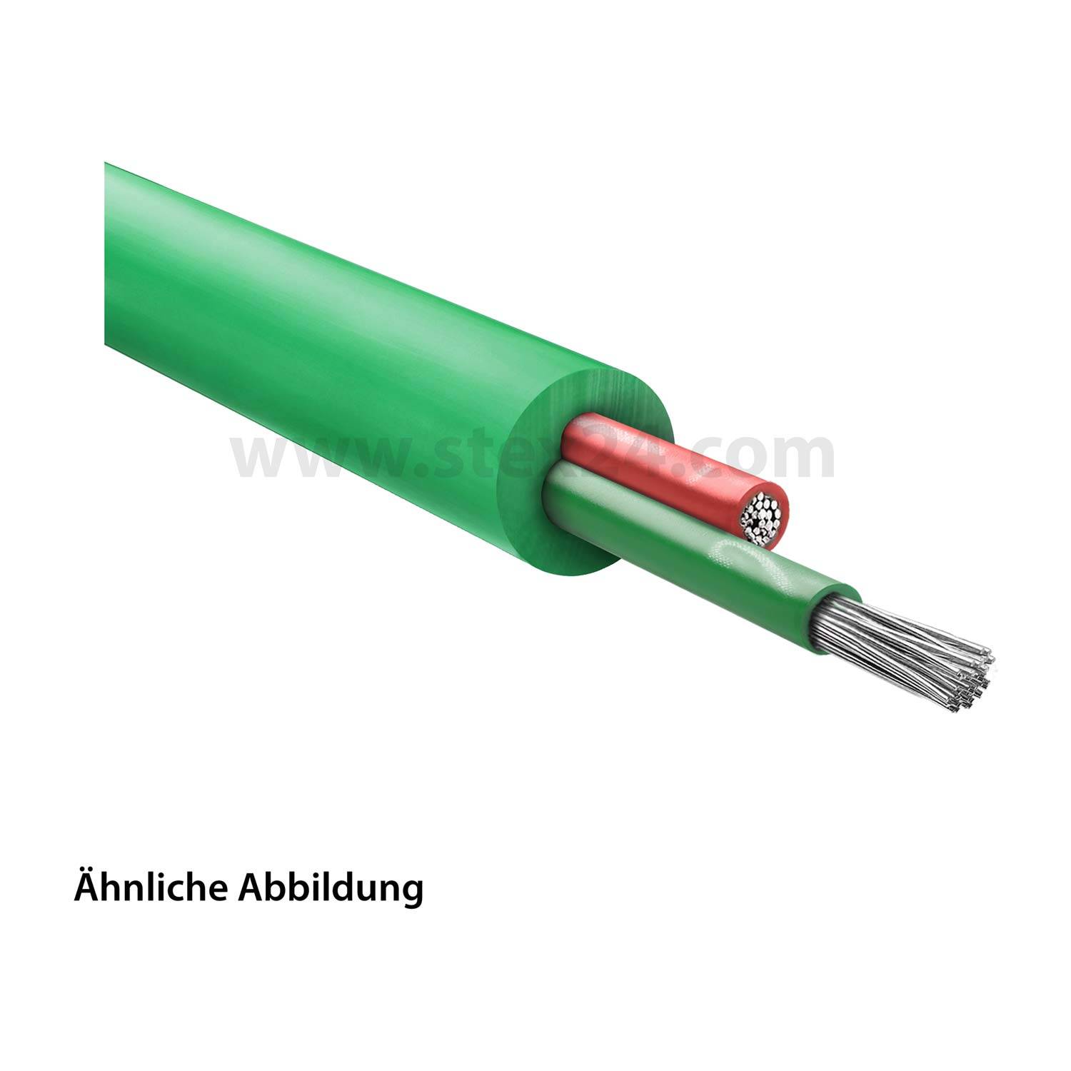 LAPP NiCr/Ni (TYP KCA) 2X1,5mm² Ausgleichsleitung Si-Si AD 7,7mm Mindestbiegeradius bewegt 15,0xAußendurchmesser - 100