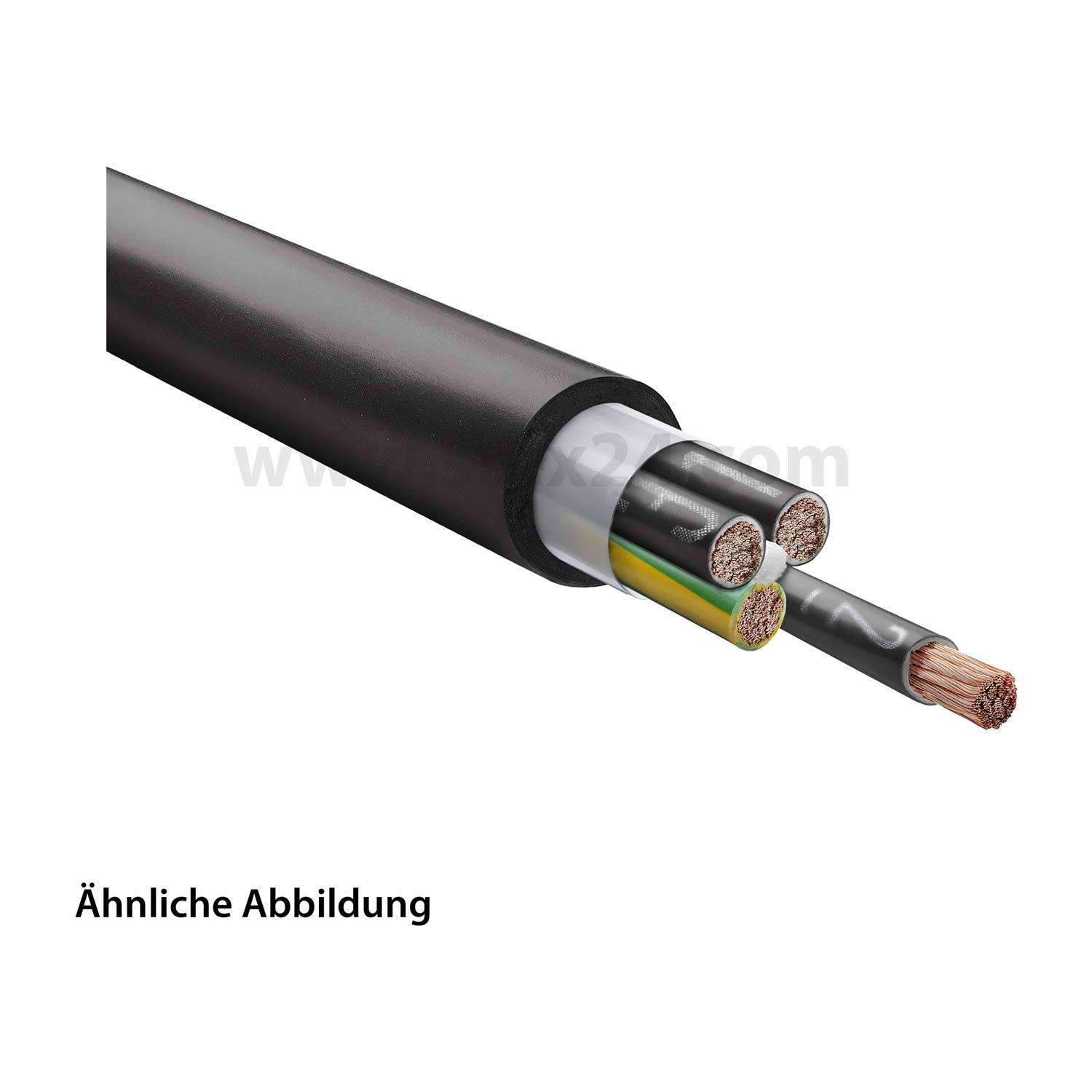 LAPP Stexoschlepp Robot PUR 4G2,5mm² AD 10,1mm Nennspannung Uo/U 300V/500V - 50 Meter