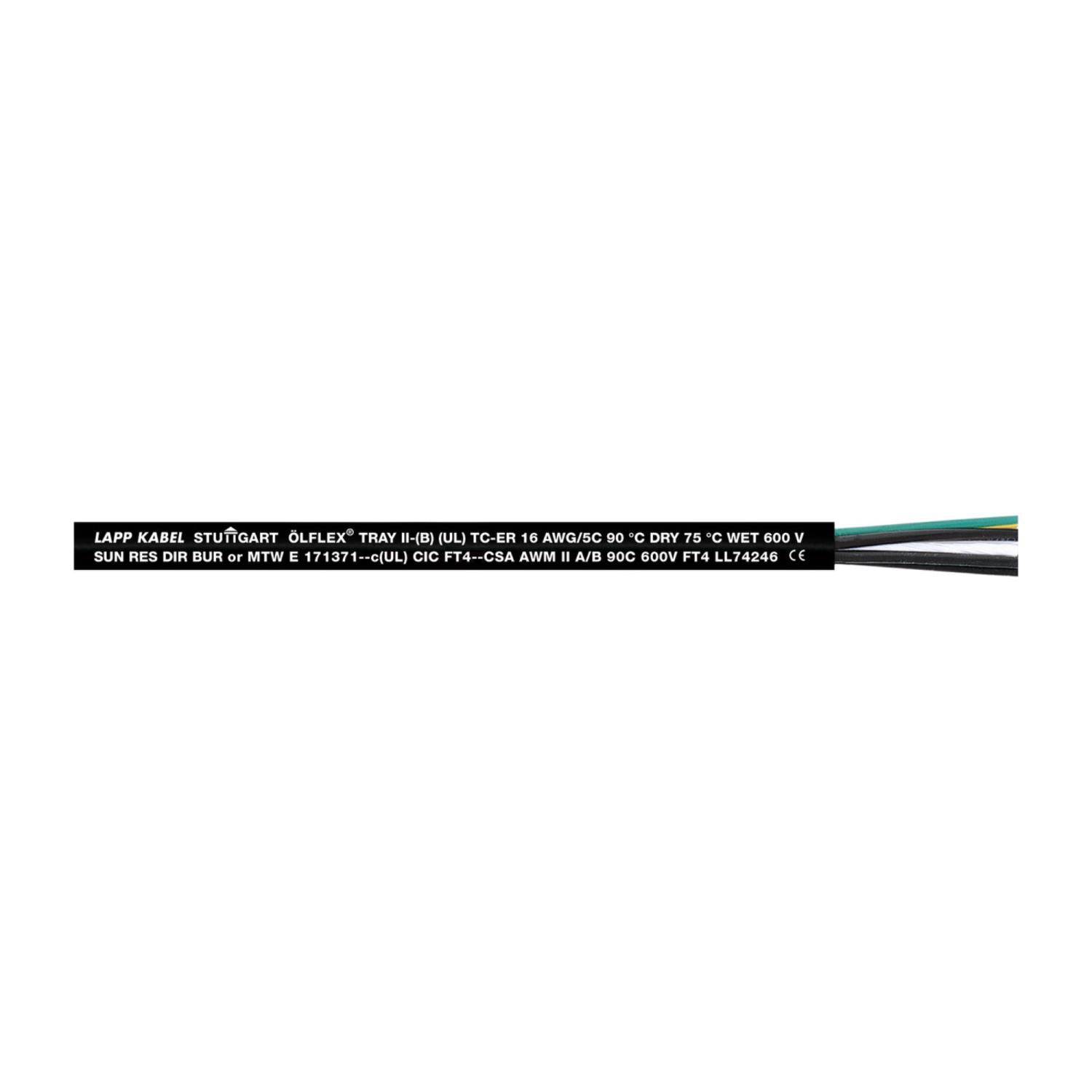 LAPP ÖLFLEX TRAY II 18G1,5 - 152 Meter