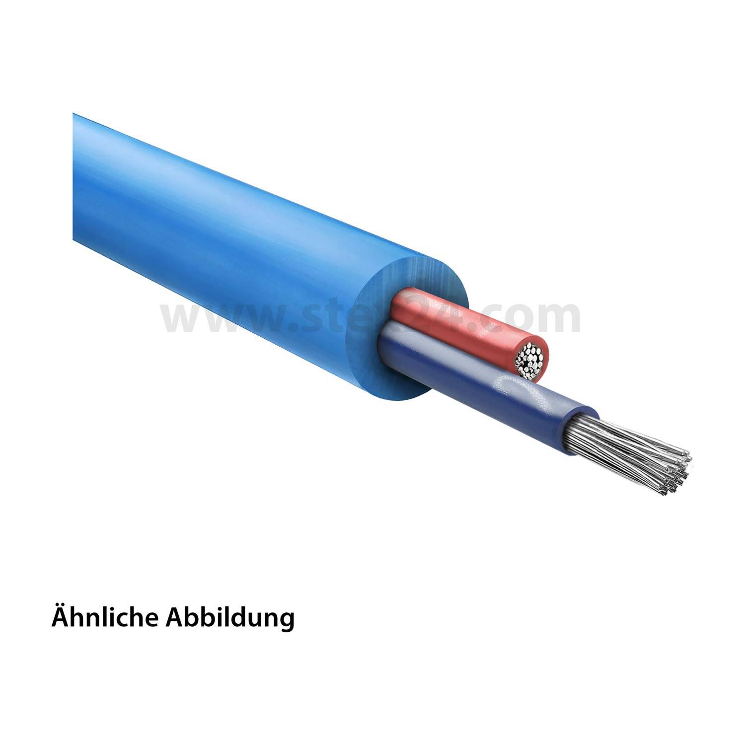 LAPP Fe/CuNi (TYP LX) 2X0,75mm² Thermoleitung Y-Y AD 6,0mm Mindestbiegeradius bewegt 12,0xAußendurchmesser - 100 Meter